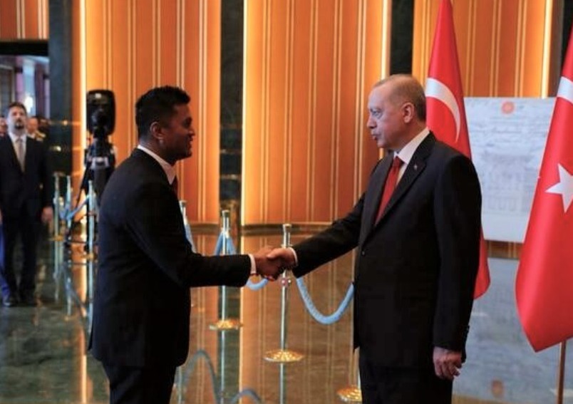 Ambassador Attends the ceremony of 96th Republic Day of Turkey held in Ankara