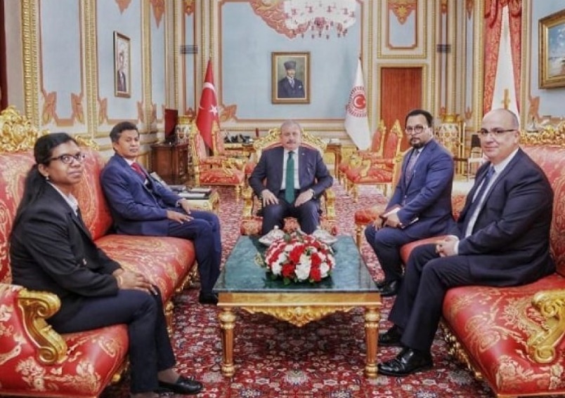 Ambassador calls on Speaker of Parliament Mustafa Sentop