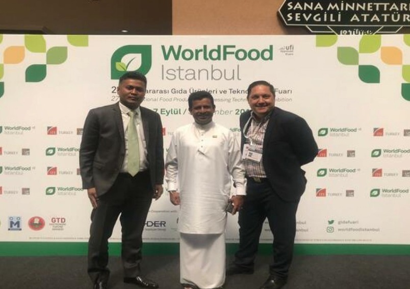 Sri Lanka participates in the World Food Istanbul Fair 2019
