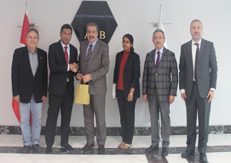 Ambassador met with the Head of Ankara Commodity Exchange