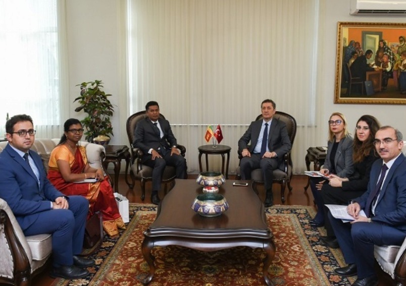 Ambassador calls on Minister of National Education of Turkey Ziya Selcuk
