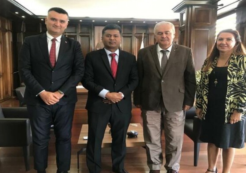Ambassador meets Presidents of Middle East Technical University (METU) and Bilkent University, Ankara