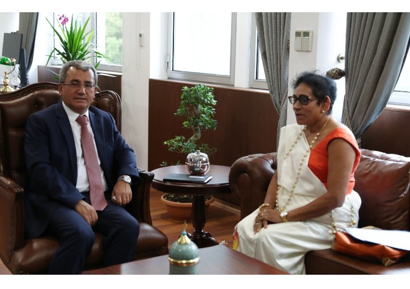Ambassador of Sri Lanka met with H.E. Ahmet Yildiz, Deputy Minister of Foreign Affairs of Türkiye
