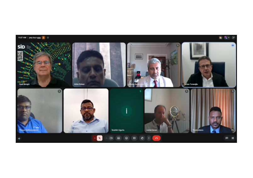 The Embassy of Sri Lanka in Ankara, together with the Export Development Board (EDB) of Sri Lanka and the Sri Lanka Electrical & Electronics Manufacturers and Exporters Association (SLEMEA), held a successful virtual interaction with the board member