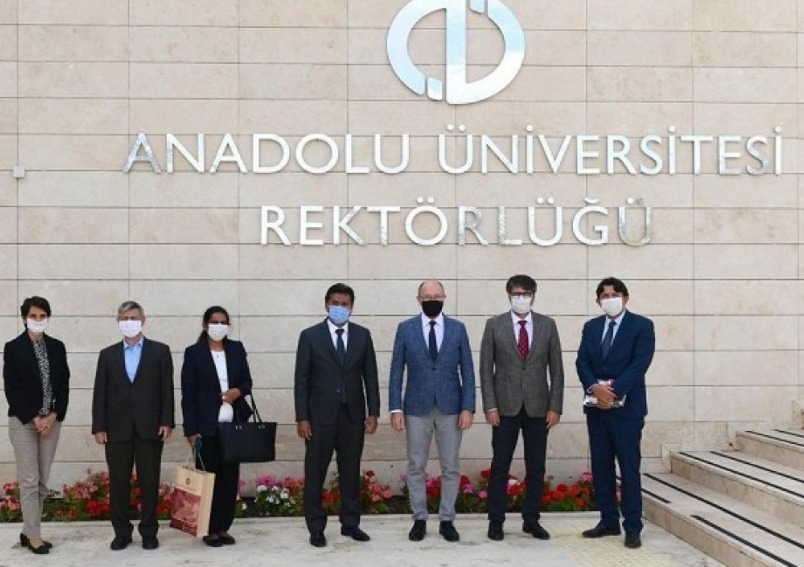 Ambassadors paid a visit to the Anodolu University Eskisehir