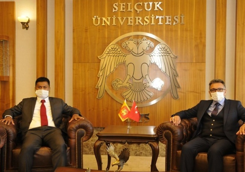 Ambassador visits Necmettin Erbakan University and Selcuk University in Konya