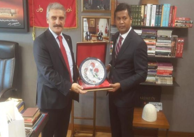 Meeting with head of Turkey - Sri Lanka Parliamentary Friendship Group