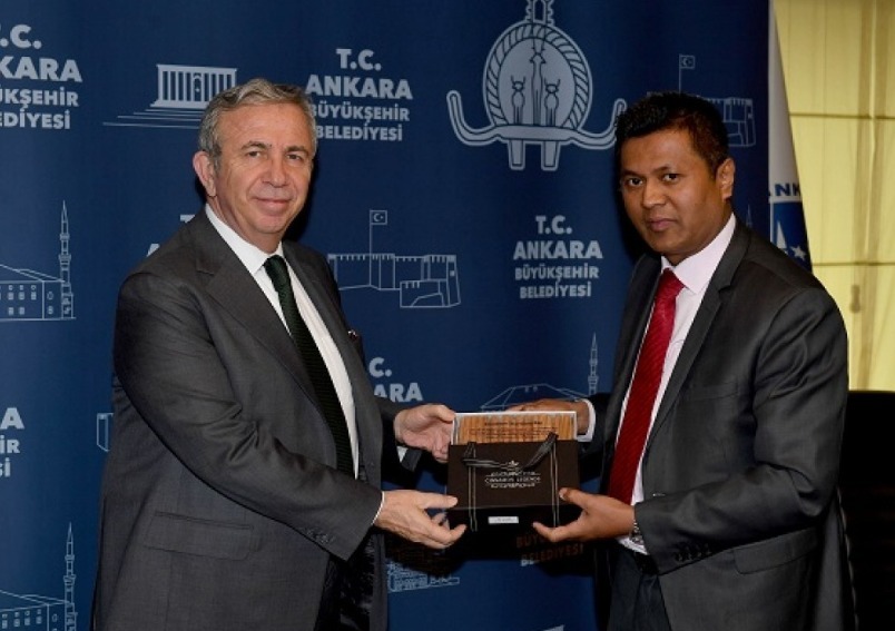 Ambassador met Mayor of Ankara Metropolitan City