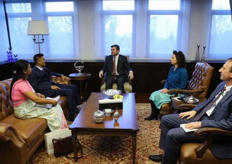 Ambassador Rizvi Hassen paid a courtesy call on Deputy Minister of Foreign Affairs of Turkey Yavuz Selim Kıran