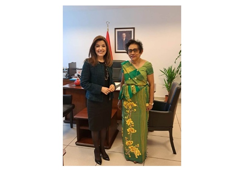 Ambassador of Sri Lanka to Türkiye met with Ambassador Ayda ÜNLÜ, General Directorate of Overseas Promotion & Culture of the Ministry of Foreign Affairs of the Republic of Türkiye