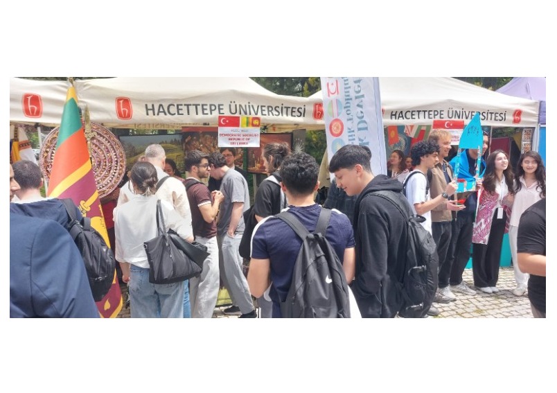 The Embassy of Sri Lanka in Ankara participated in the “International Friendship Day” held at Hacettepe University