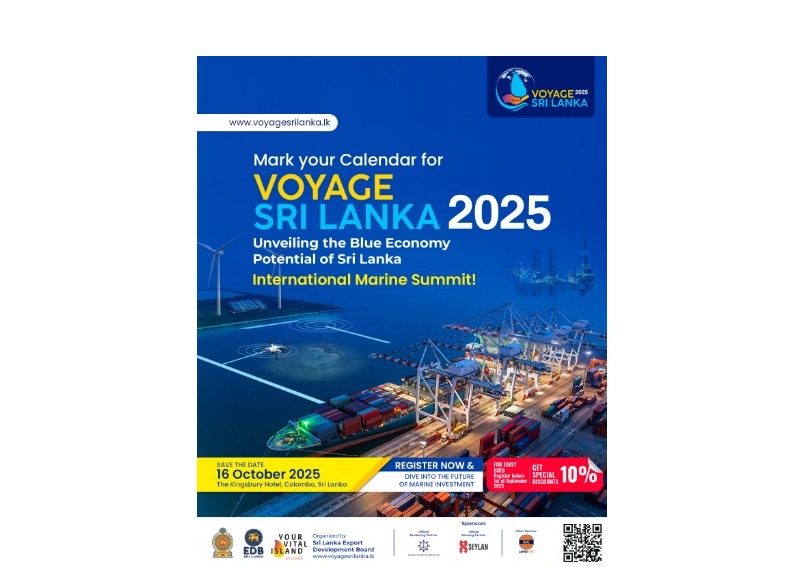 INTERNATIONAL MARITIME SUMMIT -VOYAGE SRI LANKA 2025- NOTICE