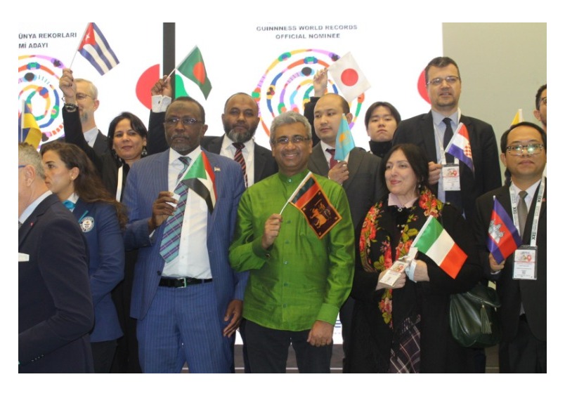 Sri Lanka Shines at the 3rd World Cultures Festival 2025 in Ankara