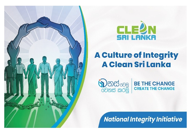 ”A Culture of Integrity – A Clean Sri Lanka”