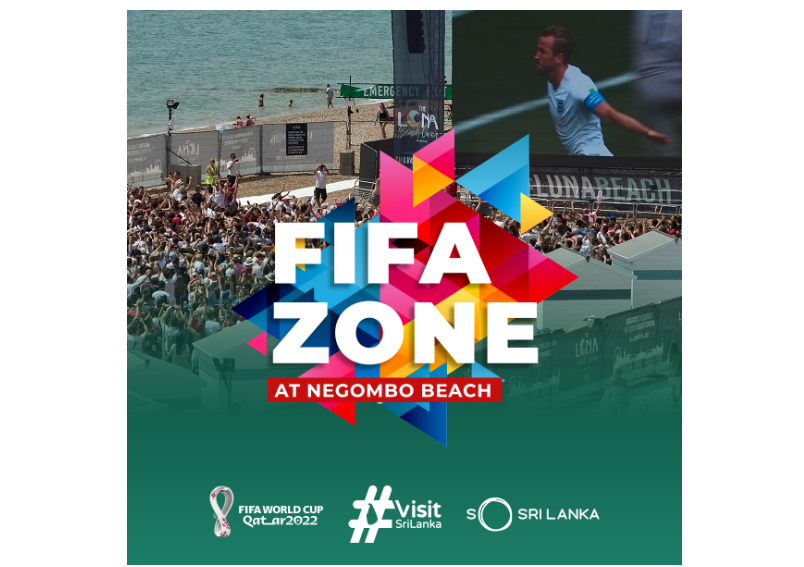FIFA Zone at Negambo Beach