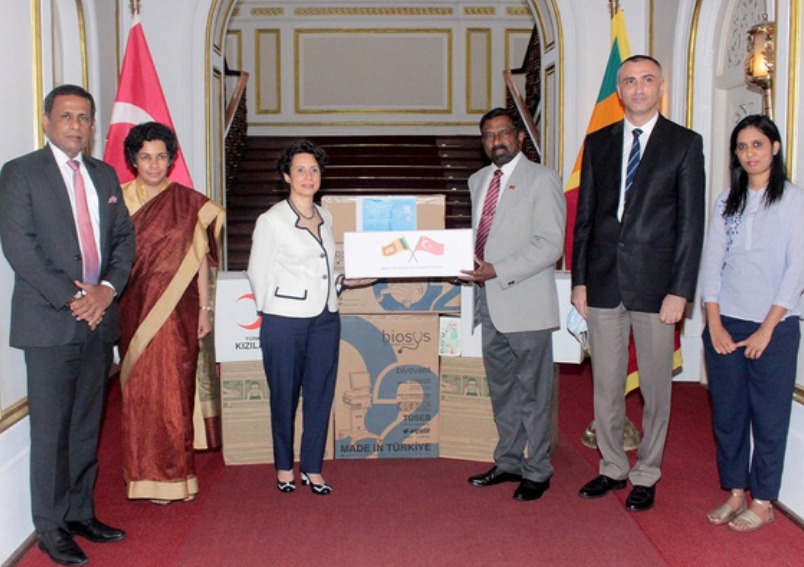 Turkey Donates Ventilators and Protective Equipment to Sri Lanka to Address Covid-19 Challenges