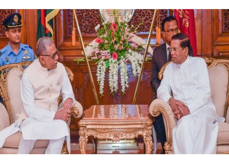 Presidents of Sri Lanka & Bangladesh meet
