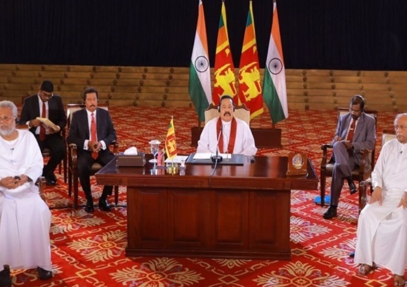 Virtual Bilateral Summit between Prime Minister of Sri Lanka H.E. Mahinda Rajapaksa and Prime Minister of India H.E. Shri Narendra Modi
