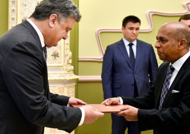 Ambassador’s Presentation of Letter of Credence to the President of Ukraine