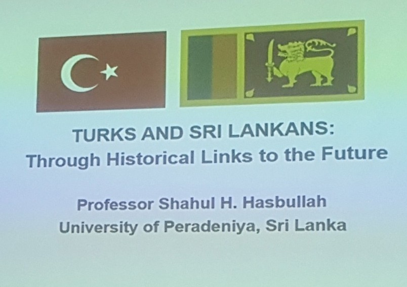 Discussion on the “Turks and Sri Lankans: Through Historical Links to the Future”