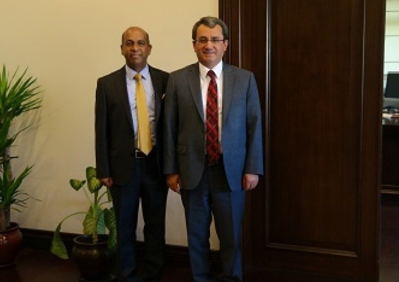 Ambassador met H.E Ahmet Yıldız, Deputy Foreign Minister of Turkey