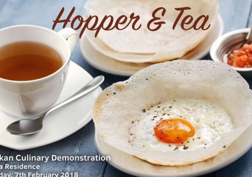 ”Hopper & Tea Sri Lankan Culinary Demonstration” at Sri Lankan Residence in Ankara