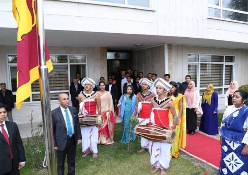 Flag Hoisting Ceremony of the 70th Anniversary of Independence