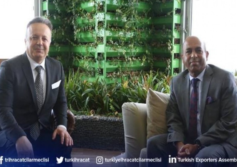 Ambassador Amza met Chairman of the Turkish Exporters Assembly