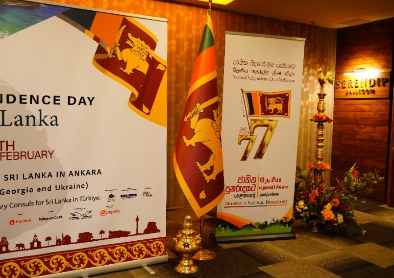 Sri Lanka Embassy in Türkiye Celebrates the 77th Anniversary of Independence of Sri Lanka with splendor