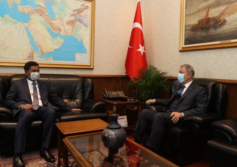 Ambassador calls on Minister of National Defence of Turkey