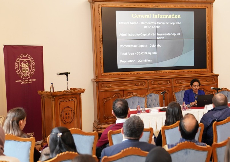 Unveiling the Rich History of Sri Lanka- Türkiye Relations at the Social Sciences University of Ankara