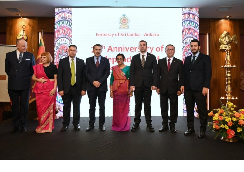Diplomatic Reception Celebrating the 76th Anniversary of Independence of Sri Lanka