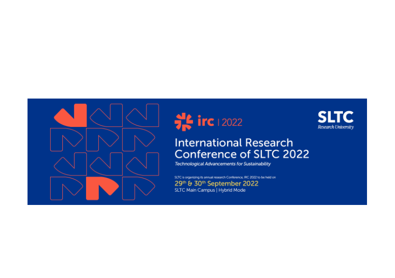 International Research Conference of SLTC 2022