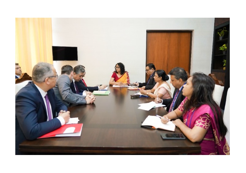 The Minister of National Education of Turkey to Sri Lanka paid a courtesy call on the Prime Minister of Sri Lanka.