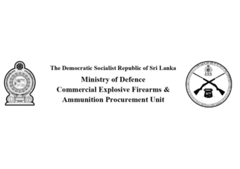 Invitation for Bids (IFB) – Commercial Explosives, Firearms and Ammunition Procurement Unit (CEFAP Unit) of Sri Lanka Navy Procurement of Water Gel Explosive 287,170 Kg’s for the Commercial Explosives, Firearms and Ammunition Procurement Unit of Sri