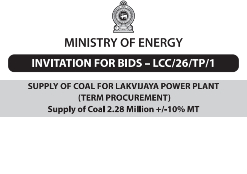 Invitation for Bids (IFB) - Ministry of Energy