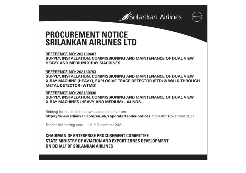 72 - Publishing a Procurement Notice- SL Airlines