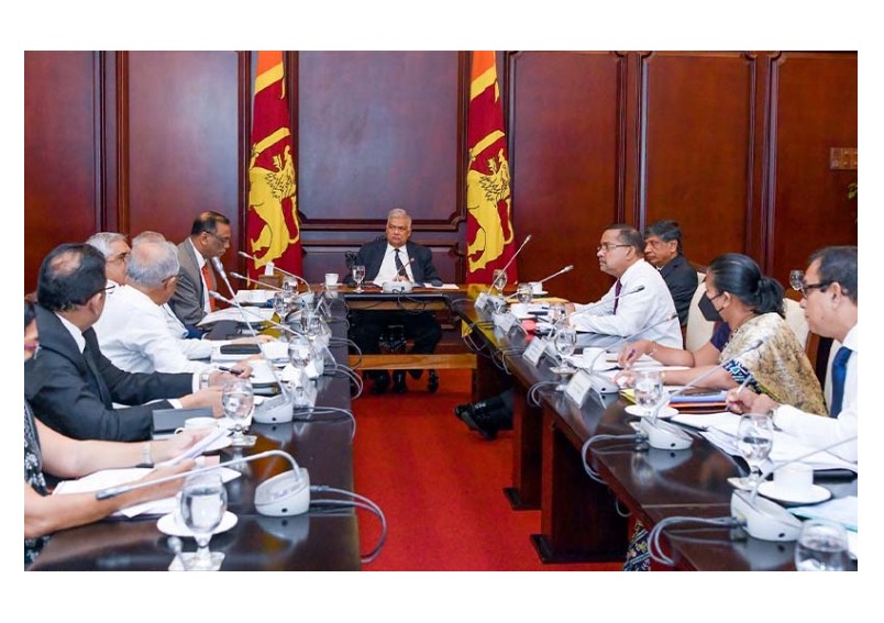 The President emphasizes need to immediately execute the Singapore-Sri Lanka FTA