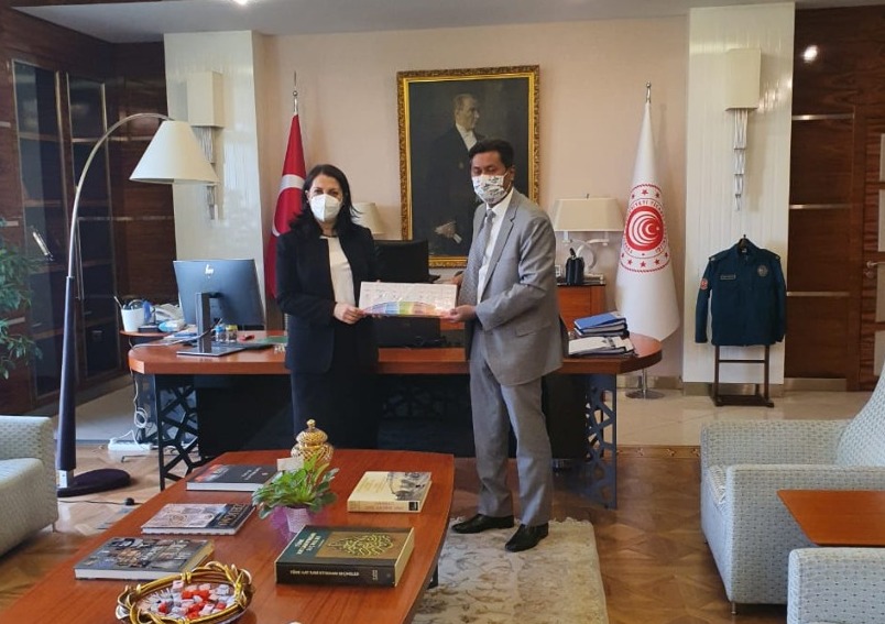 Ambassador visits Deputy Trade Minister H.E. Gonca Yilmaz Batur