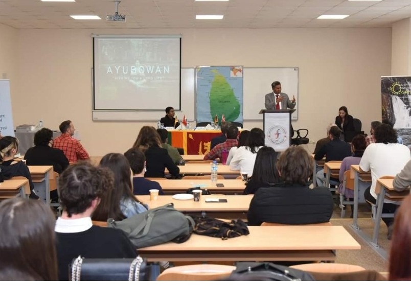 “Glimpse of Sri Lanka Tourism” a lecture by the Ambassador in Faculty of Tourism of Afyon Kocatepe University